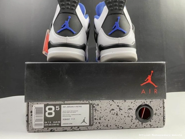 Official Maikesneakers 308497-117 (2017) Motorsports Retro 4 Jordan 0724